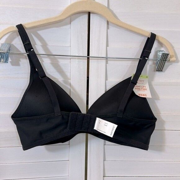 Warner's Bra 36B Black Elements Of Bliss Light Lift Wireless NWT - Picture 15 of 16